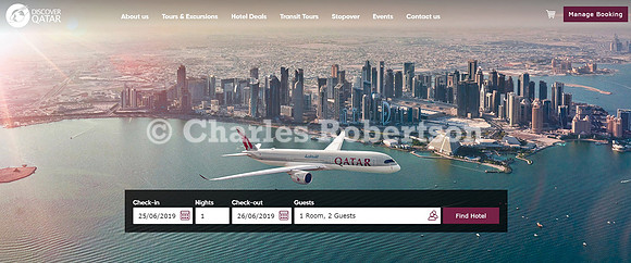 Discover Qatar program date selection